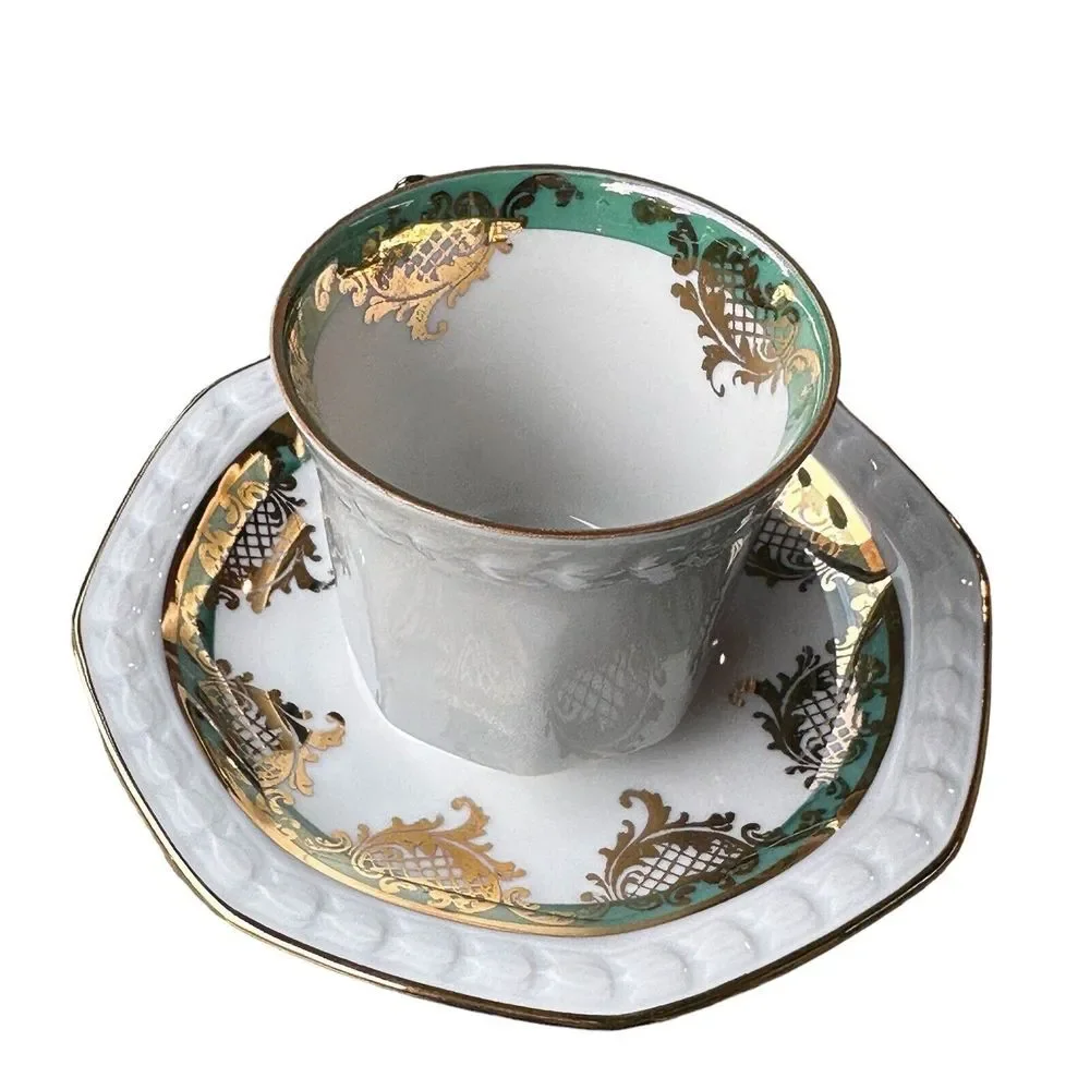 Seltmann Weiden Bavaria West Germany Tea Cup Saucer Souvenir‎ Nordic European